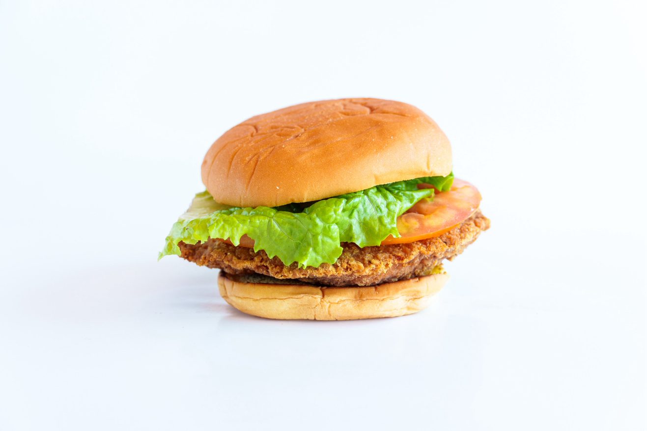 Fried Chicken Breast Sandwich.