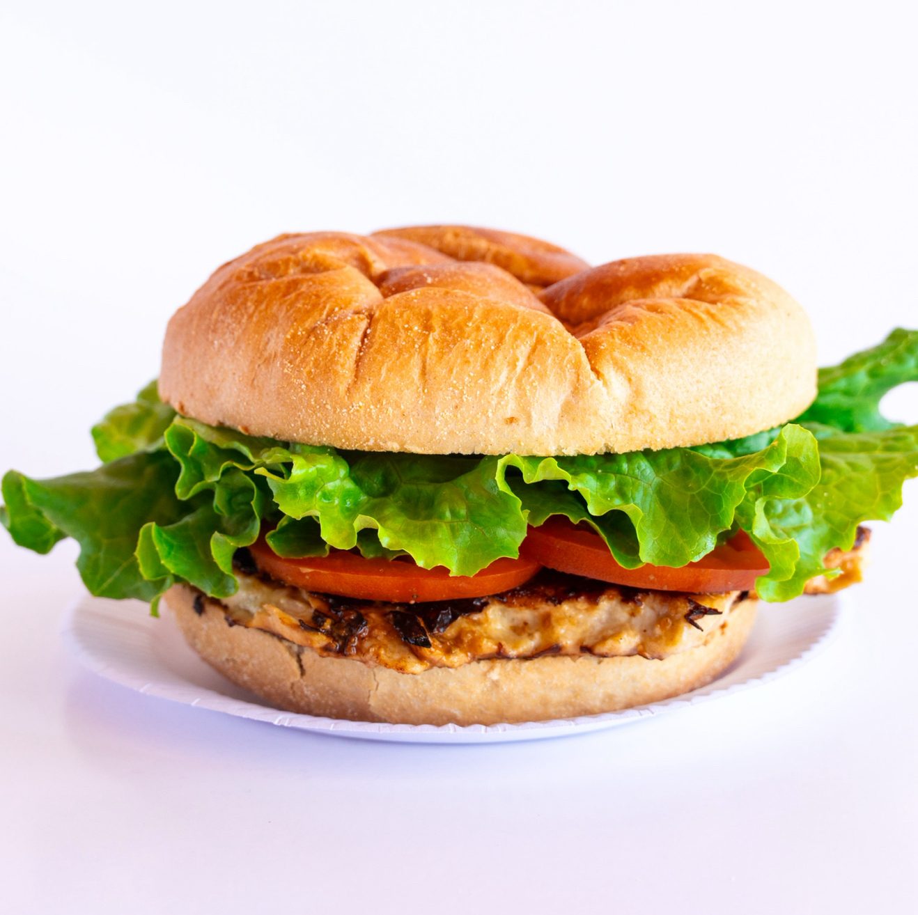 Grilled Chicken Breast Sandwich.