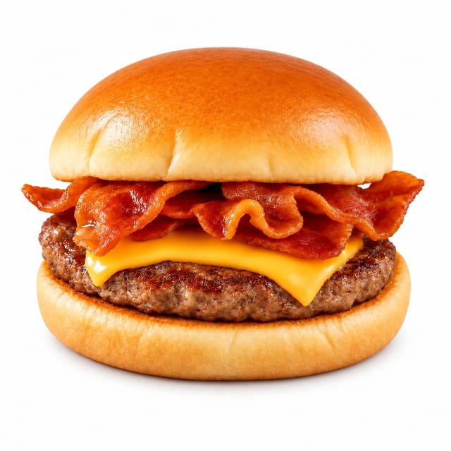 Bacon Cheese Burger.