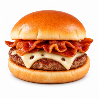 Swiss & Bacon Burger