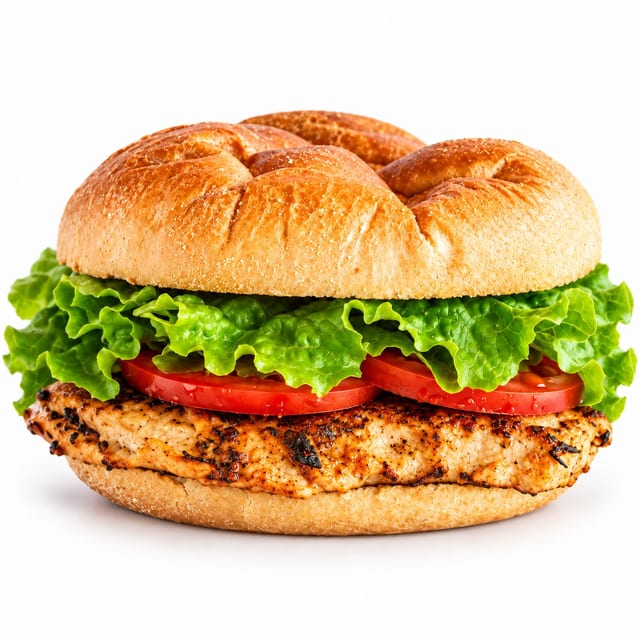 Grilled Chicken Breast Sandwich.