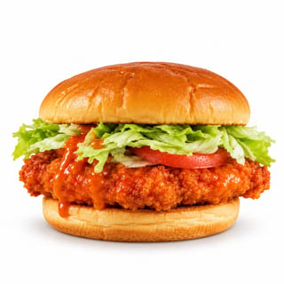 Fried Buffalo Chicken Breast Sandwich