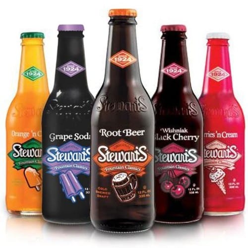Stewart's Soda in Bottle.