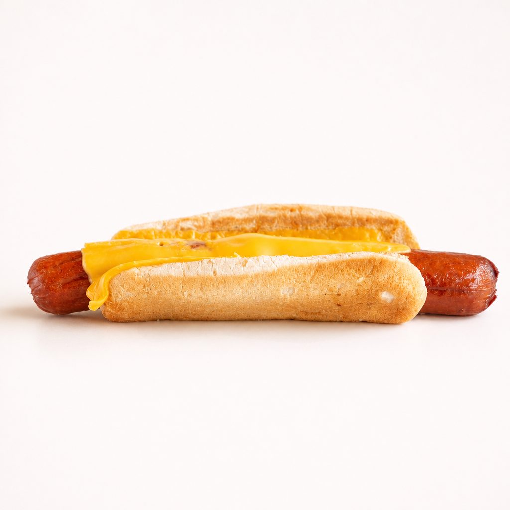 Cheese Hot Dog.