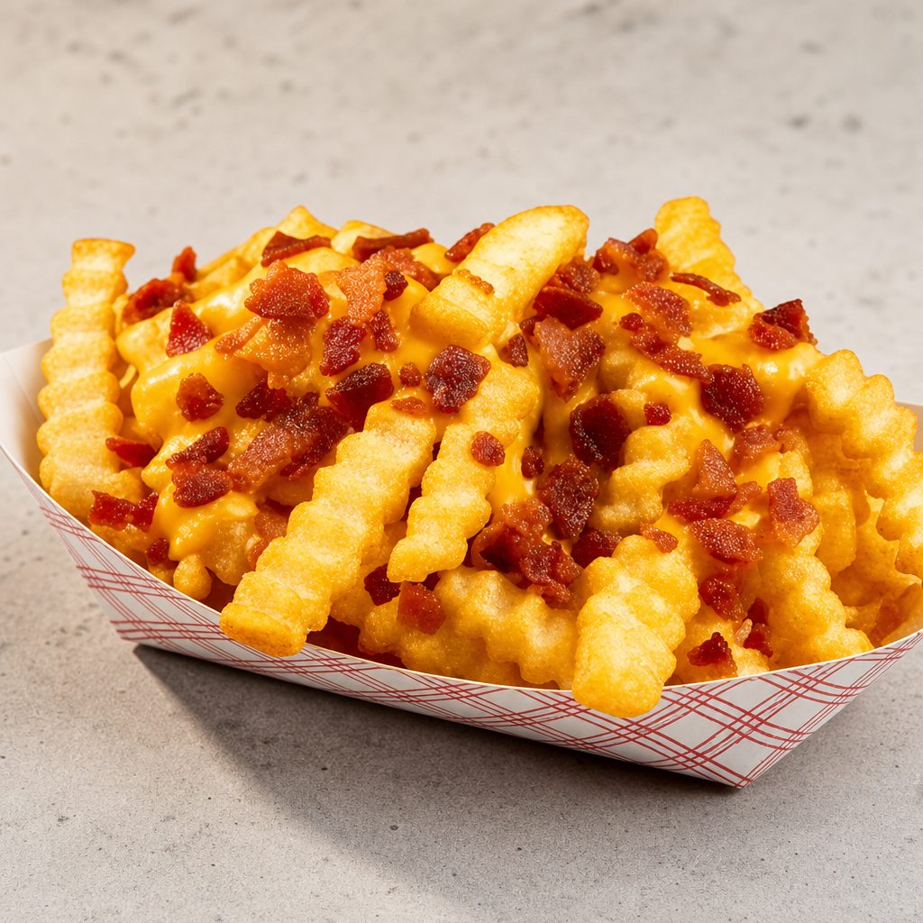 Bacon Cheese Fries.