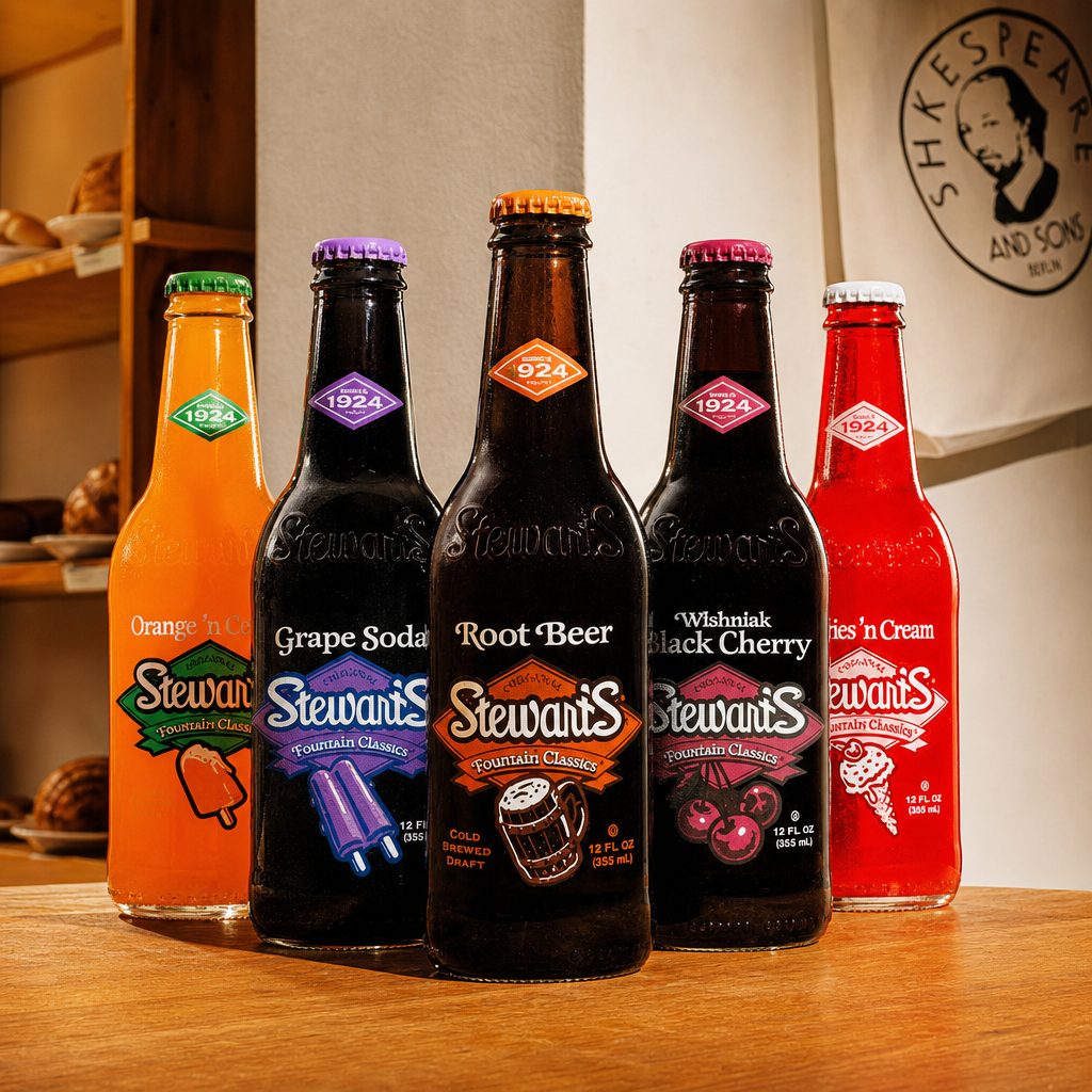 Stewart's Soda in Bottle.